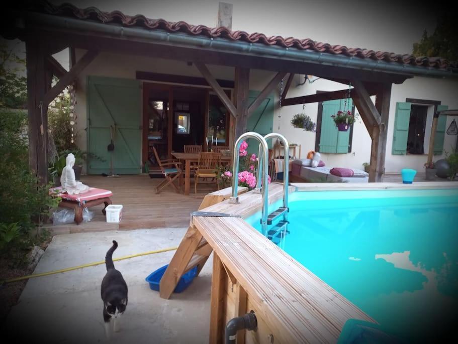 Maison Avec Piscine Proche Des Thermes Mauleon-D'armagnac Eksteriør bilde